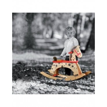 Cheval à Bascule Caramel - Janod - Trésors d'Enfance à Rodez-motricité