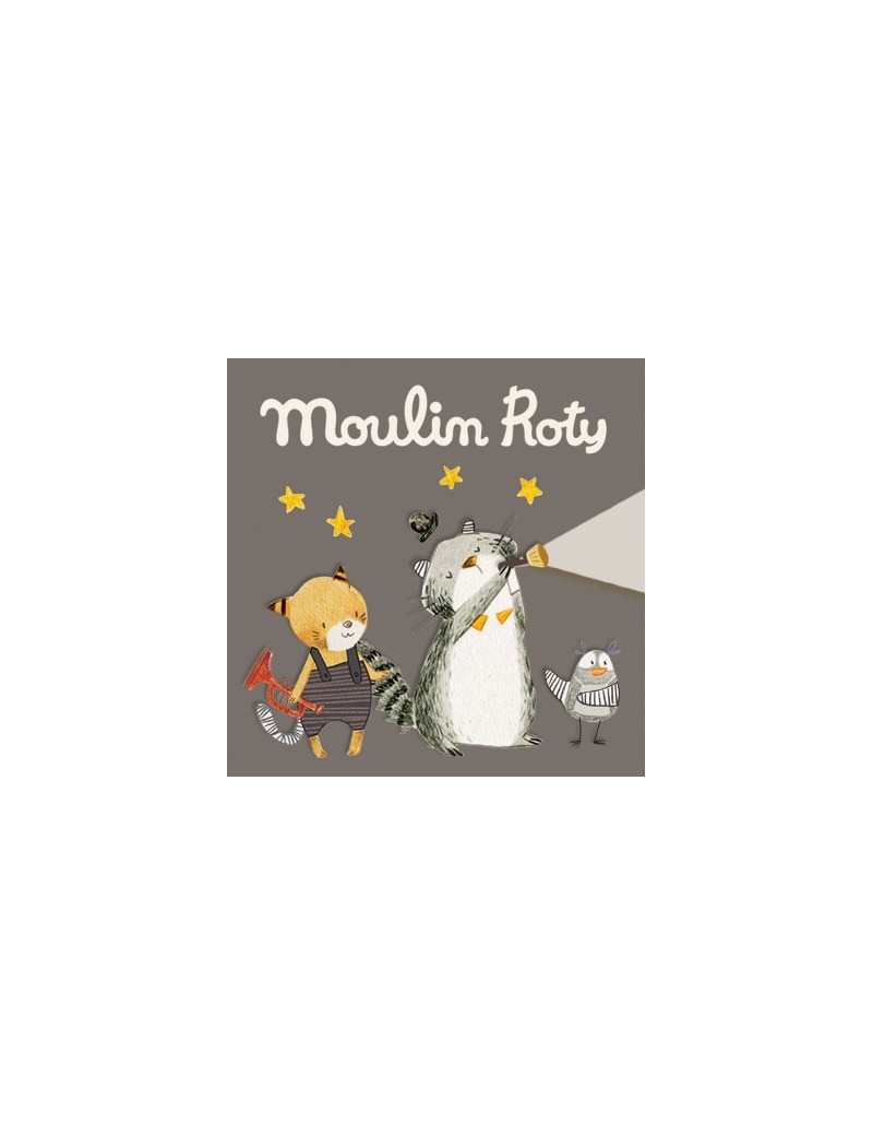 Disques pour lampe à histoire Les Moustaches - Moulin Roty - Trésors d'Enfance à Rodez