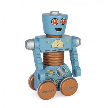 RoboPromeneur : Le robot qui marche à fond les boulons - Kit d'assemblage  en bois STEM