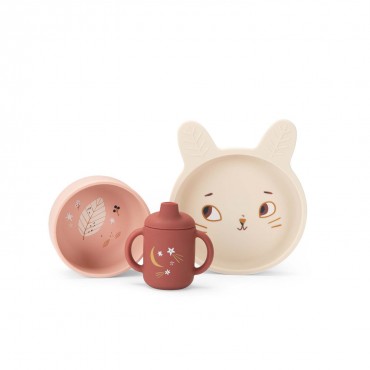 Set vaisselle silicone -...