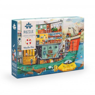 Puzzle le Bateau 200 pcs -...