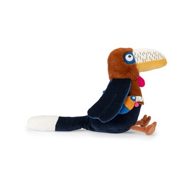 Peluche Grand calao Litchi...