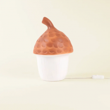 Lampe Gland rouge brique -...