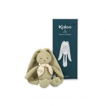 Pantin lapin vert 25 cm -...