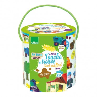Touche et trouve La ferme -...