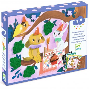 Collages de mousses - Fêtes...