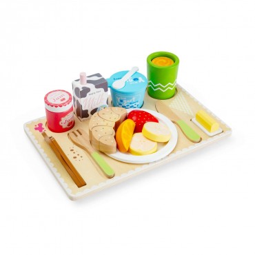Plateau de petit déjeuner -...