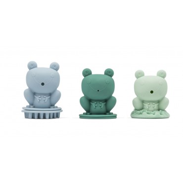 Set de bain grenouilles -...