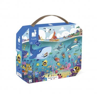 Puzzle Fonds marins 100 pcs...