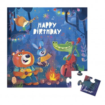 Carte anniversaire Puzzle...