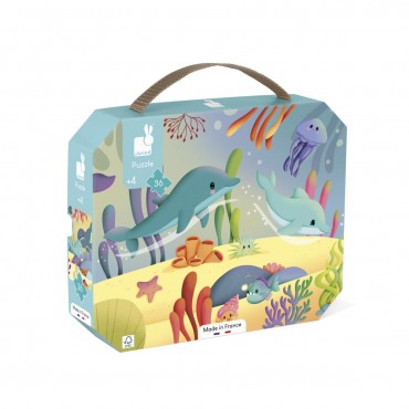 Puzzle Les animaux marins...
