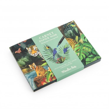 Carnet à dessin feuilles...