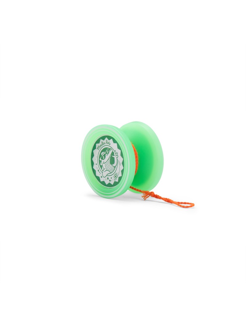 Yoyo rigolo vert - Les Petites Merveilles - Moulin Roty - Trésors d'enfance - Rodez
