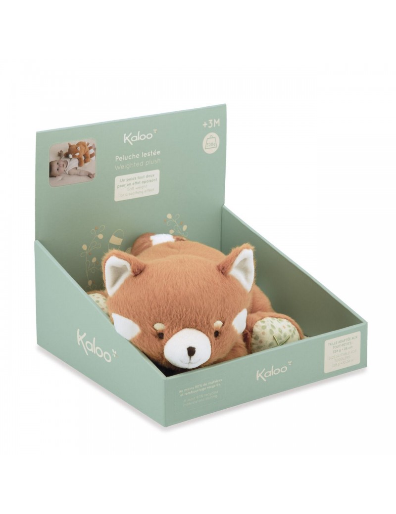 Peluche lestée Panda Roux - Kaloo - Trésors d'Enfance à Rodez