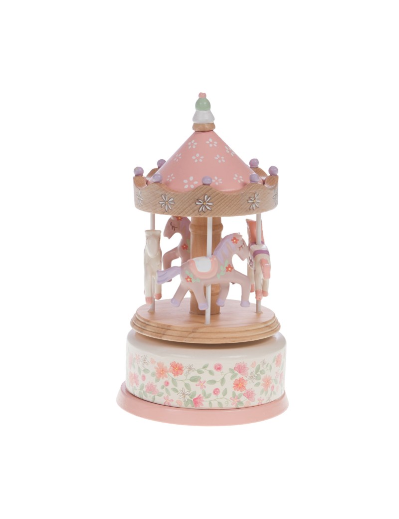 Carrousel en bois ballerine - Amadeus Les Petits - Trésors d'Enfance à Rodez