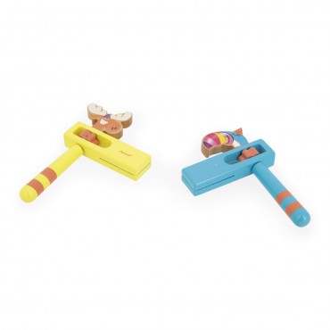 Crécelles Elan ou Toucan Applepop - Janod - Trésors d'Enfance à Rodez