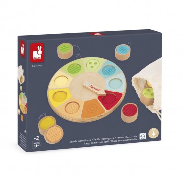 Jeu de mémoire Roue Mémo Touch - Janod - trésors d'Enfance - Rodez