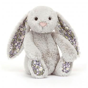 Peluche Lapin Blossom Silver Bunny Bloom Original - Jellycat - Trésors d'Enfance à Rodez