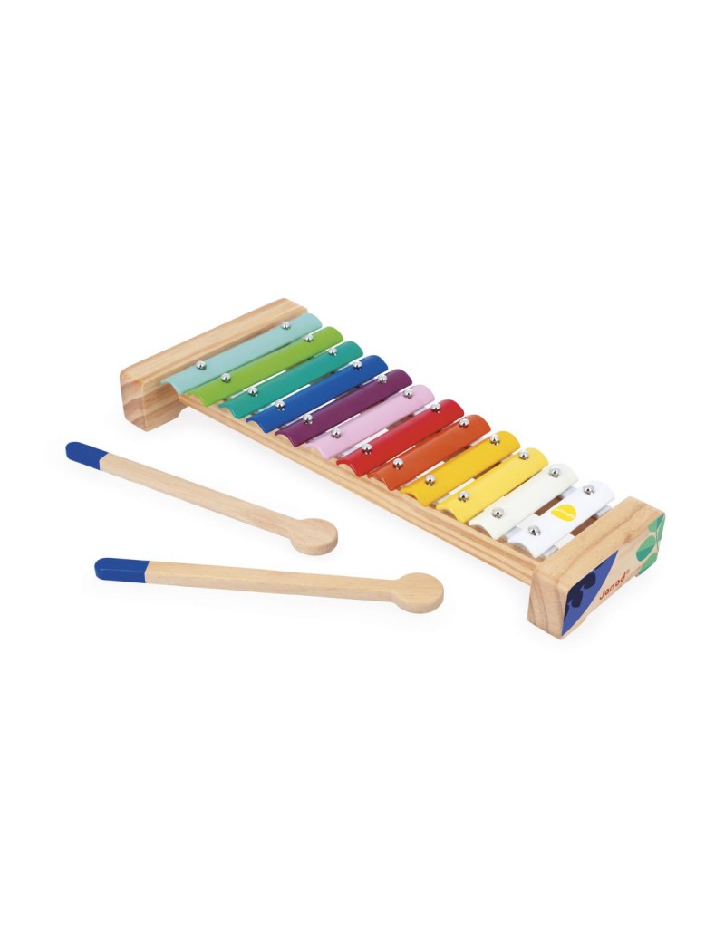 Xylophone Gioia en bois et métal - Janod - Trésors d'enfance à Rodez