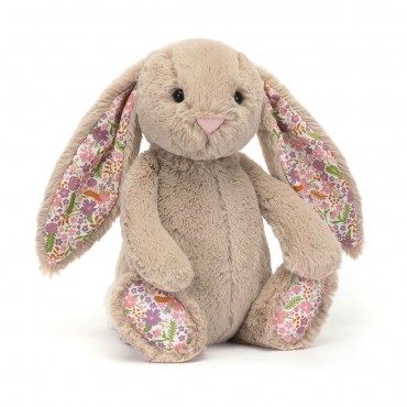 Peluche Lapin Blossom Beige...