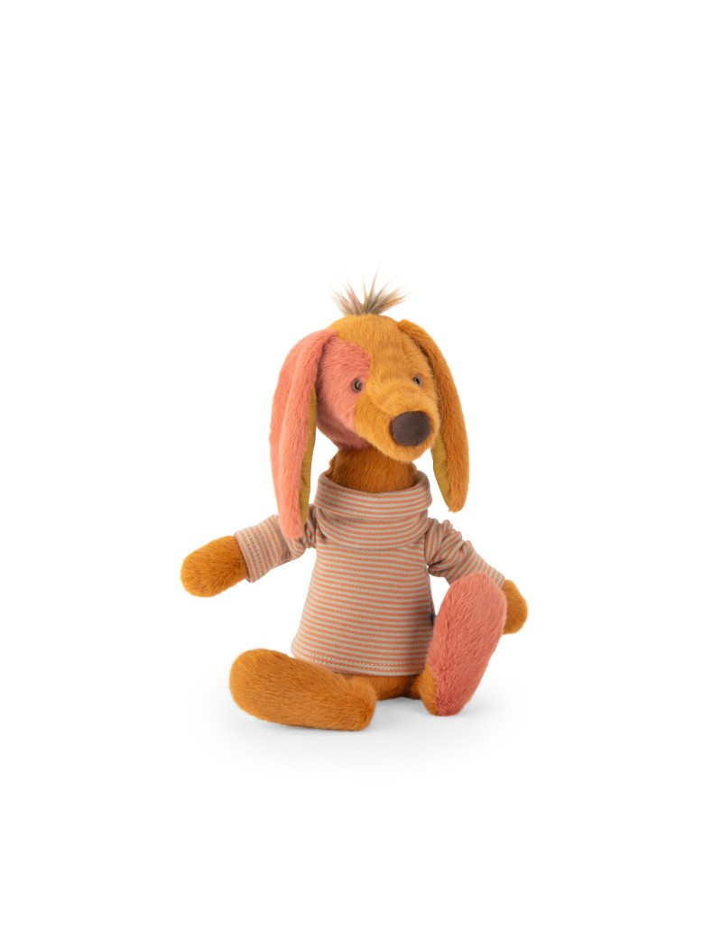 Peluche teckel Owen La bande à Jojo - Moulin Roty - Trésors d'Enfance à Rodez
