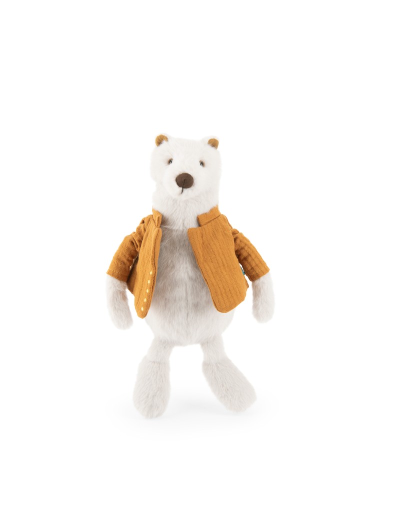 Peluche ours Gustave La bande à Jojo - Moulin Roty - Trésors d'Enfance à Rodez