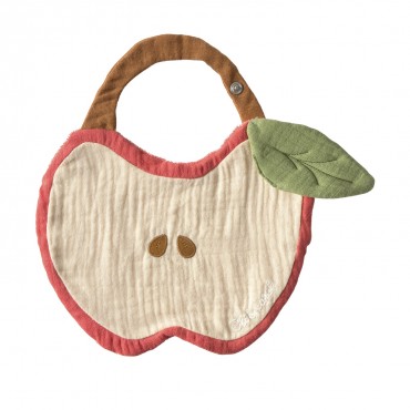Bavoir pomme Pepa - Oli &...