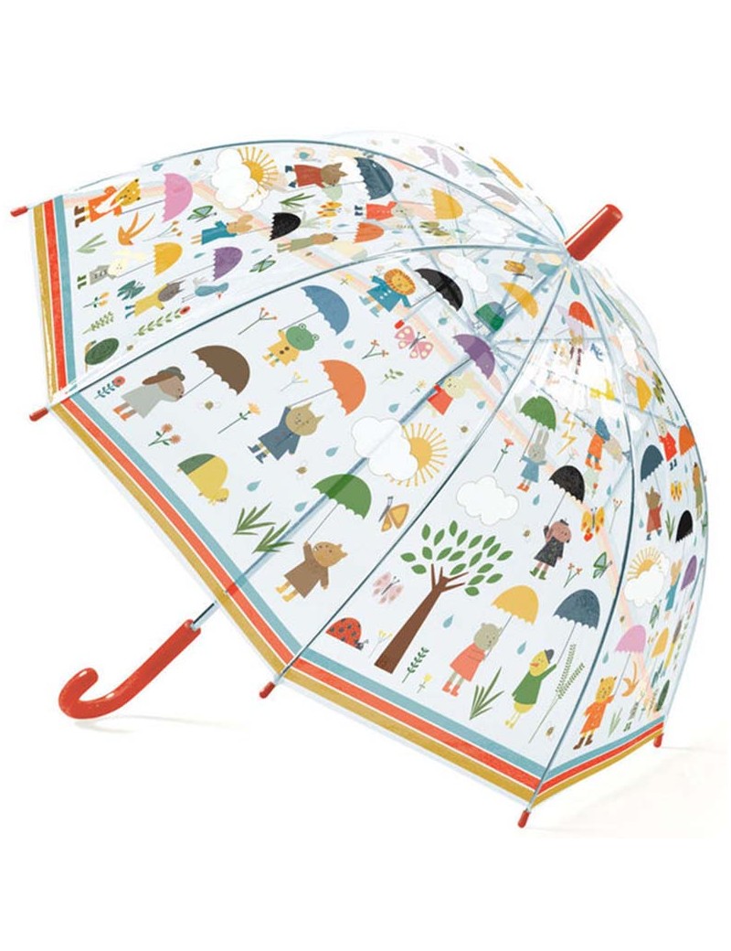Parapluie : Sous la pluie - Djeco - Trésors d'enfance en Aveyron