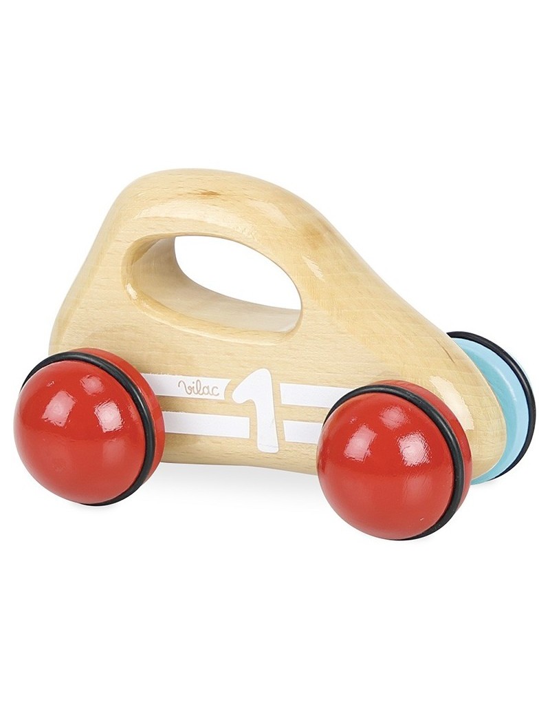 Voiture 1er âge naturel - Vilac - Trésors d'Enfance à Rodez